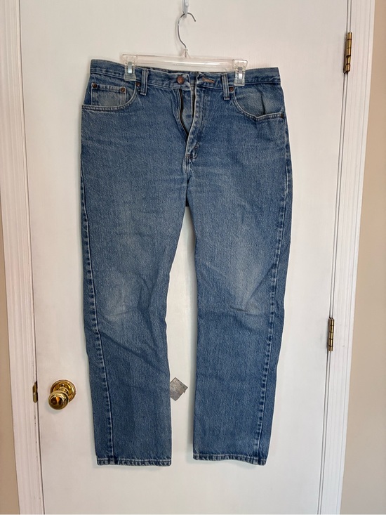 Wrangler Other - Wrangler Men’s Straight Jeans in Medium Blue Denim